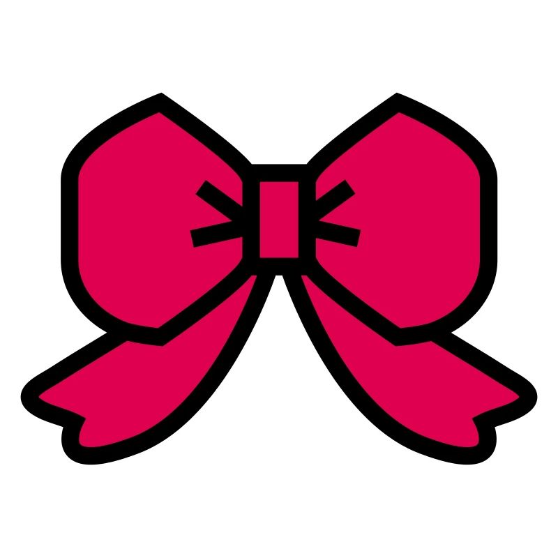 red ribbon bow