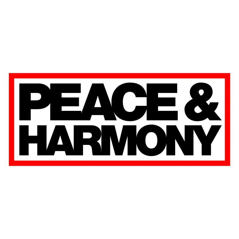 Typo Peace Harmony Kontur 2C
