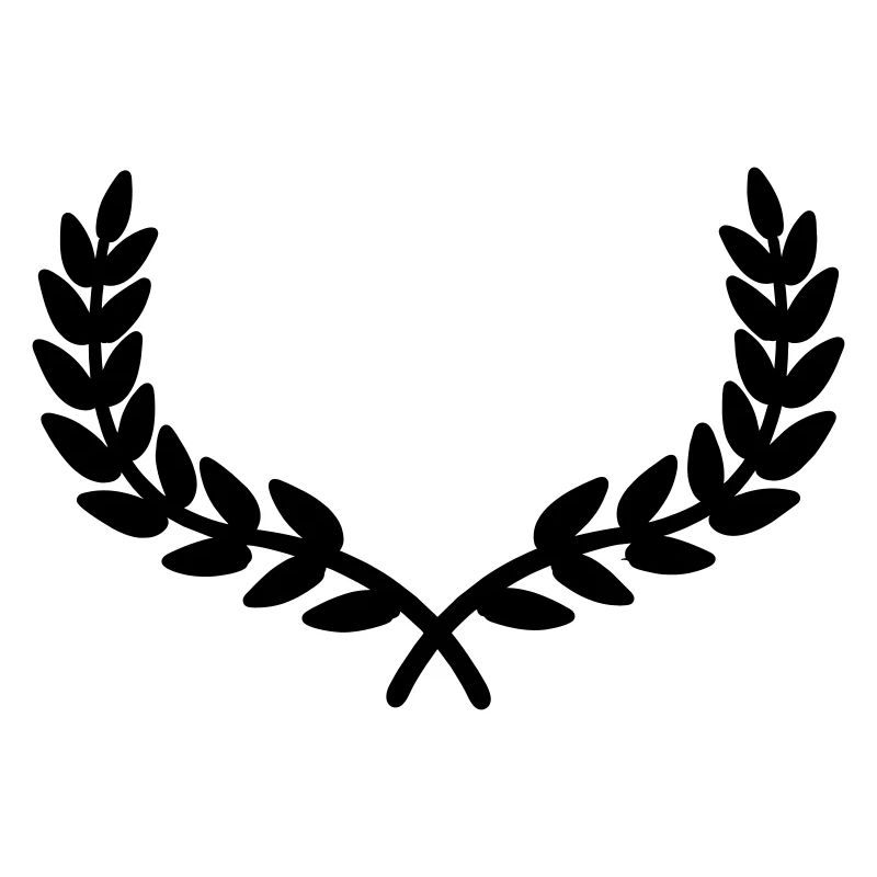 Laurel wreath under