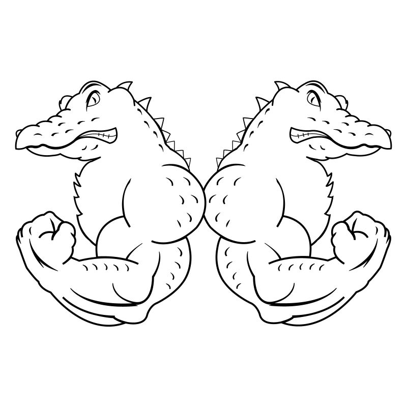 strong crocodiles