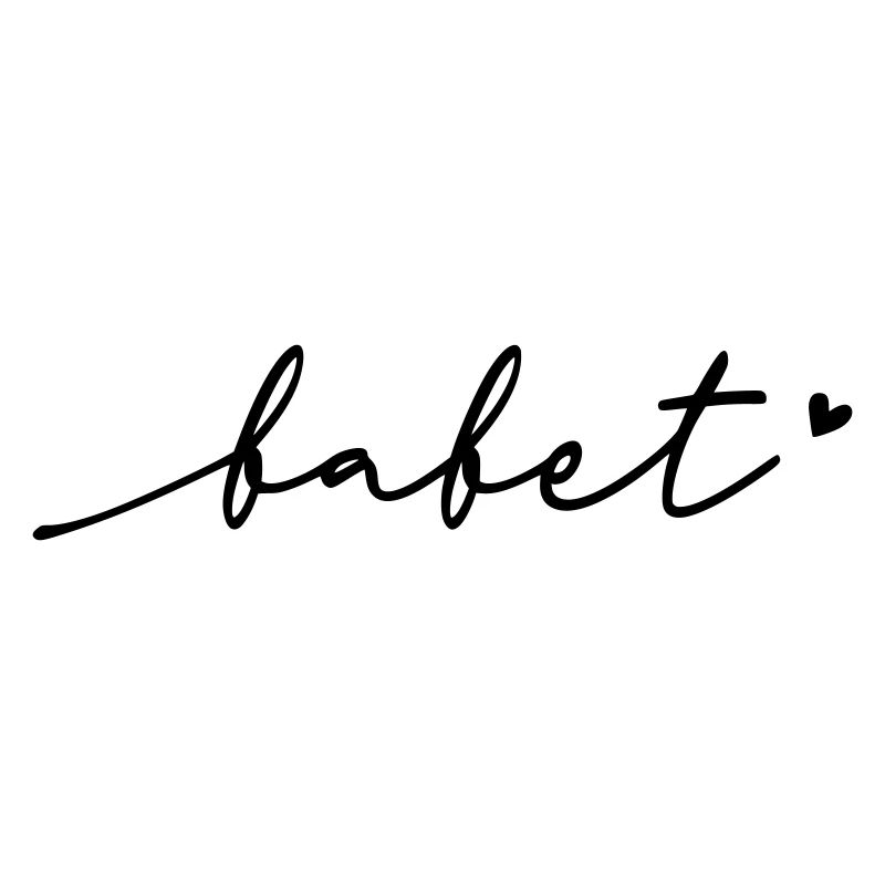 Babet Cursive Name