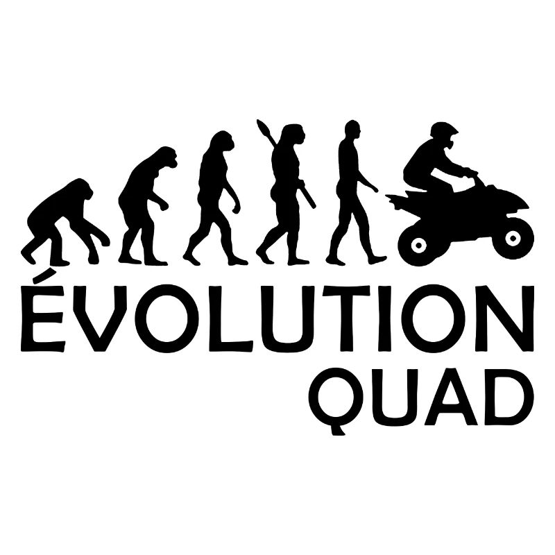 Evolution quad / humor quad biking