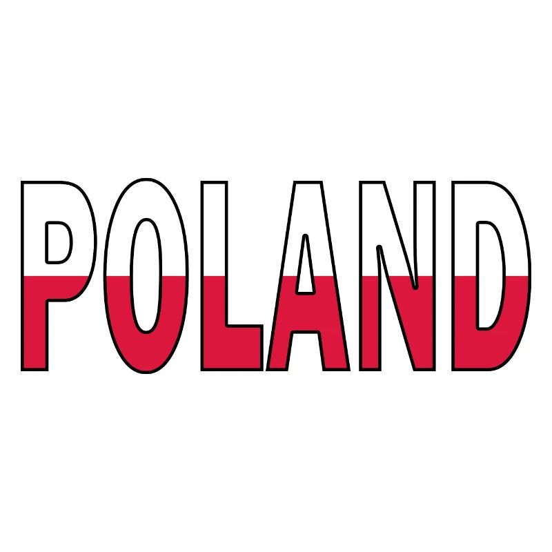 Polen in Nationalfarben