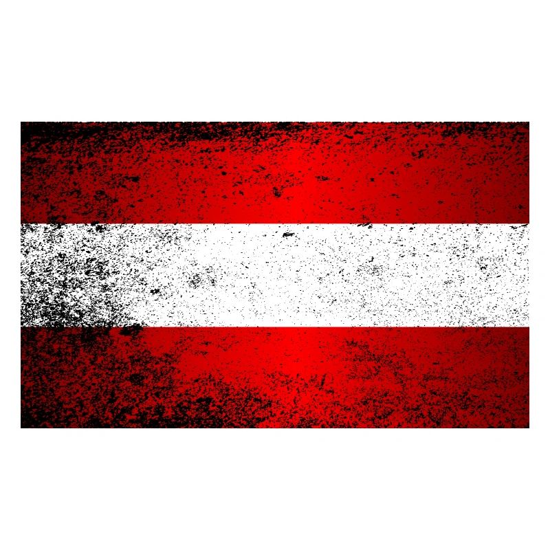 Drapeau de l'Autriche Grunge
