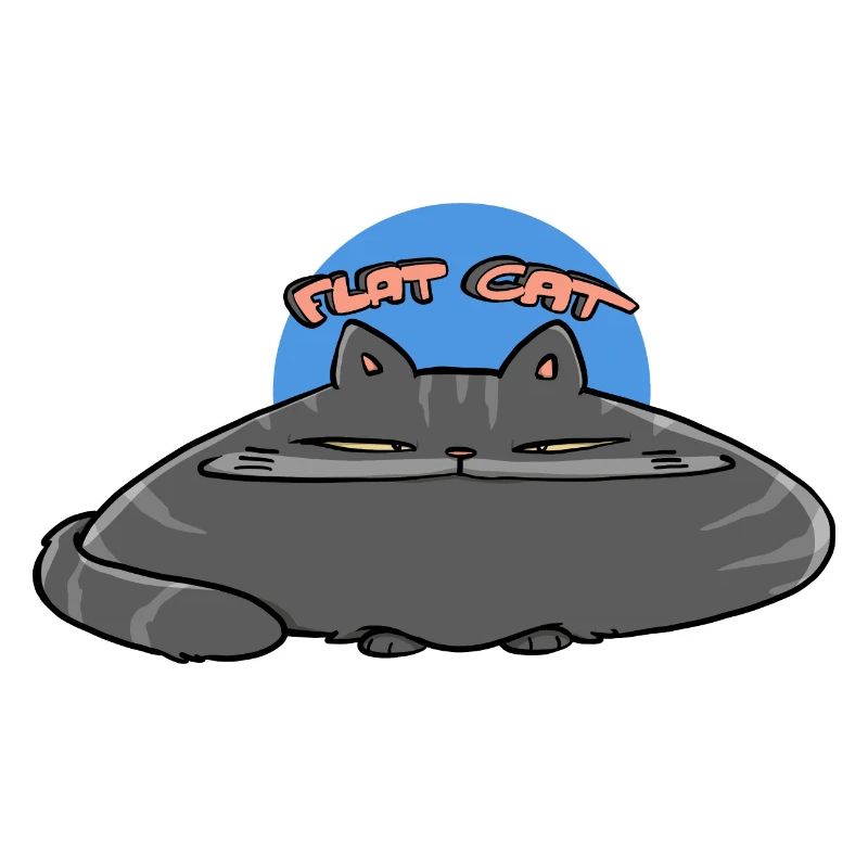 Flat Cat