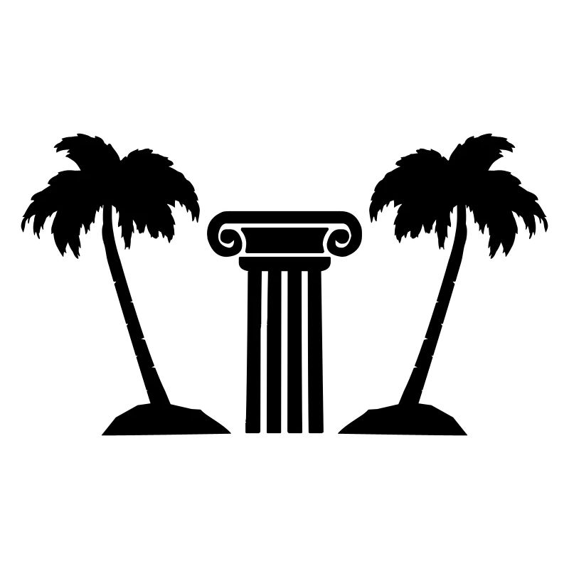 Palmen Säule