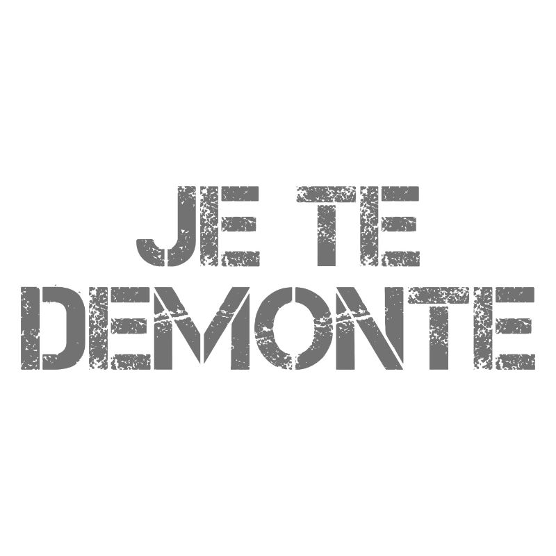 Je te démonte - Gris