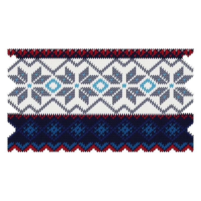 Motif de pull norvégien