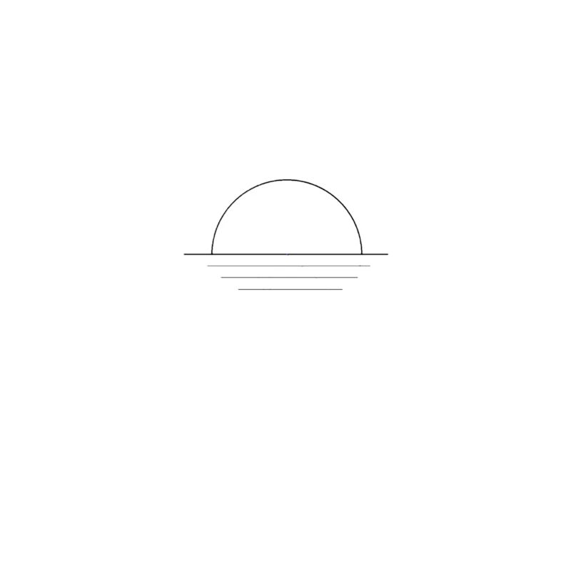plain sunset