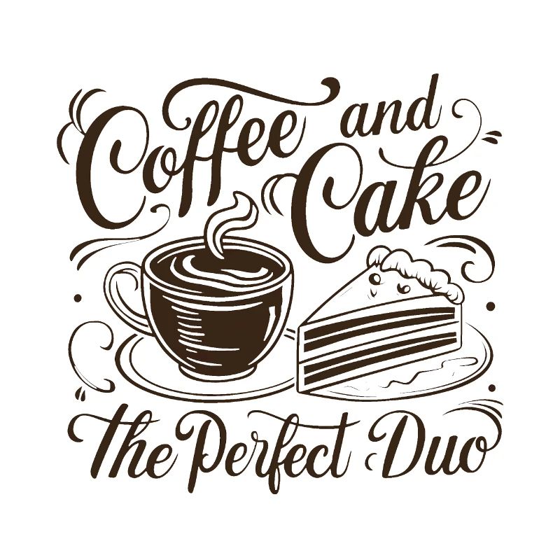 Kaffee und Kuchen – das perfekte Duo.