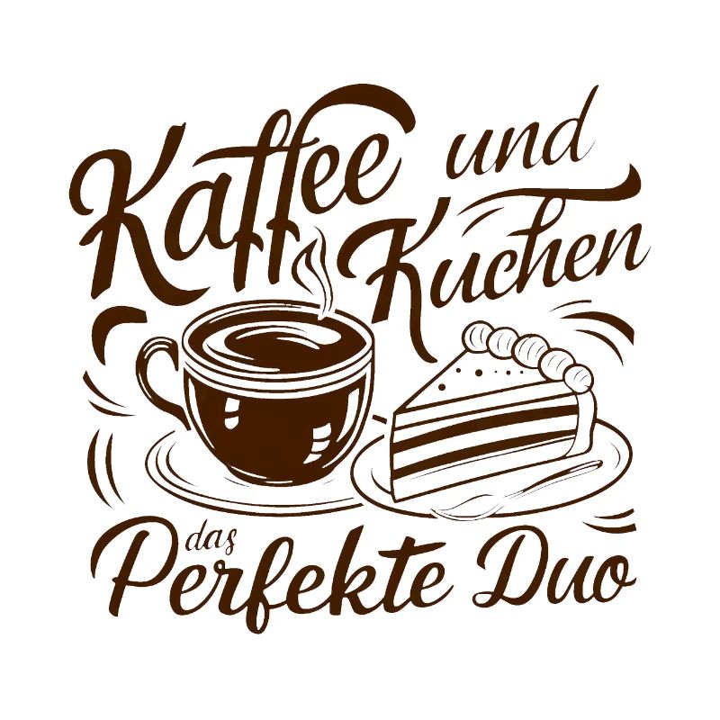 Kaffee und Kuchen – das perfekte Duo.