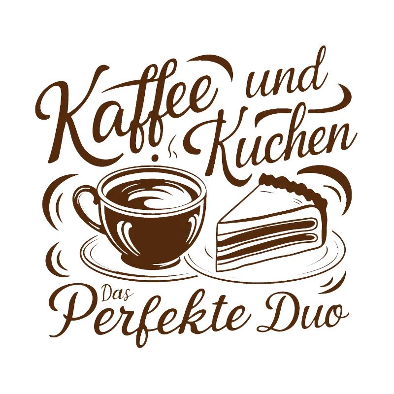 Kaffee und Kuchen – das perfekte Duo.