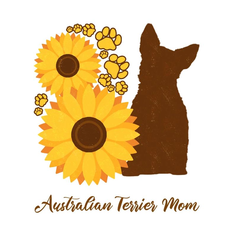 Sonnenblumenmutter - Australischer Terrier
