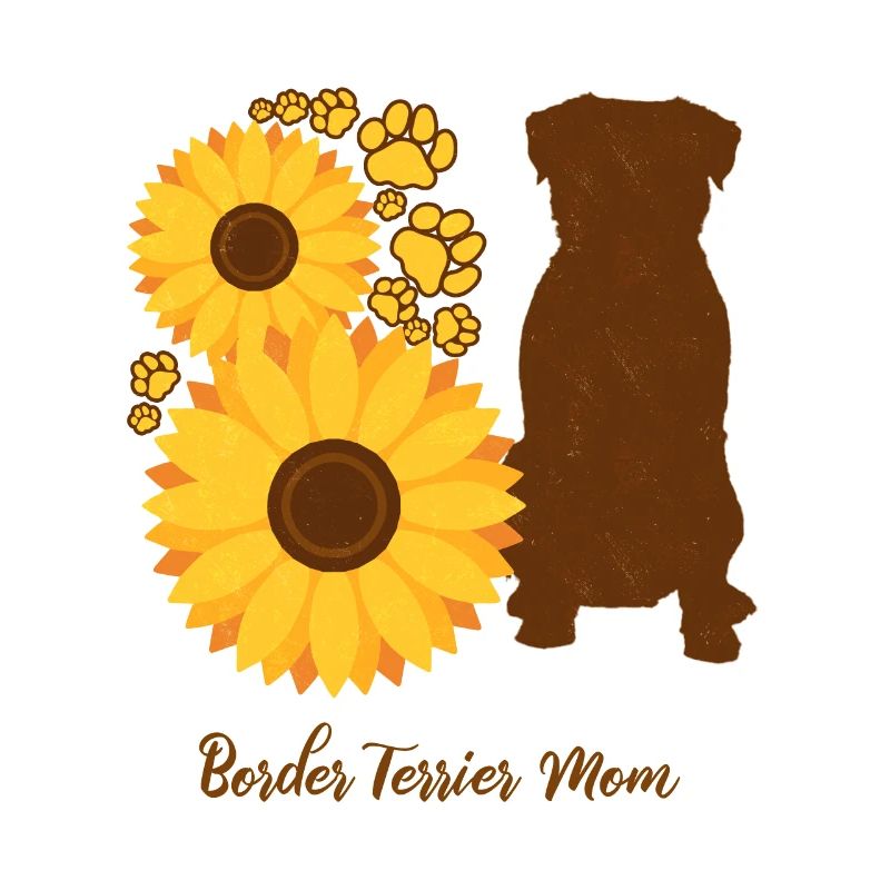 Sonnenblumenmutter - Border Terrier