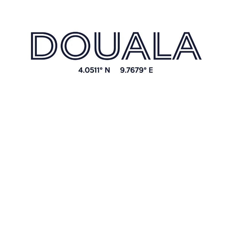 Cameroon City Coordinates - Douala