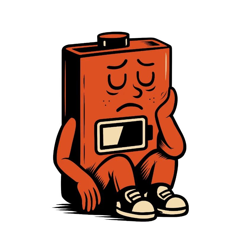Low Battery – ILLUSTRATION
