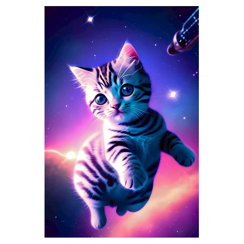 Space Kitten Synthwave