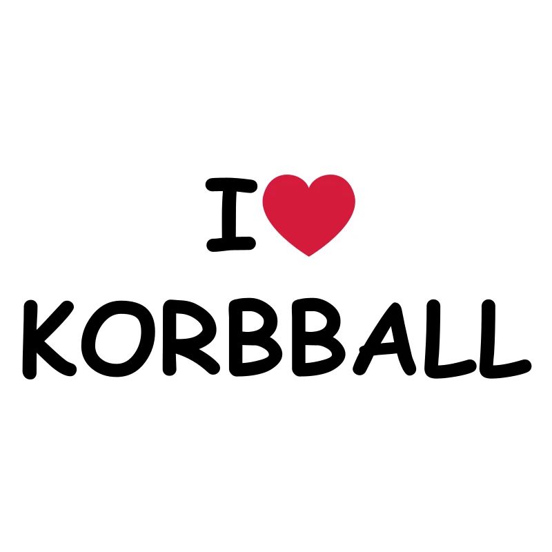 J'aime / coeur netball
