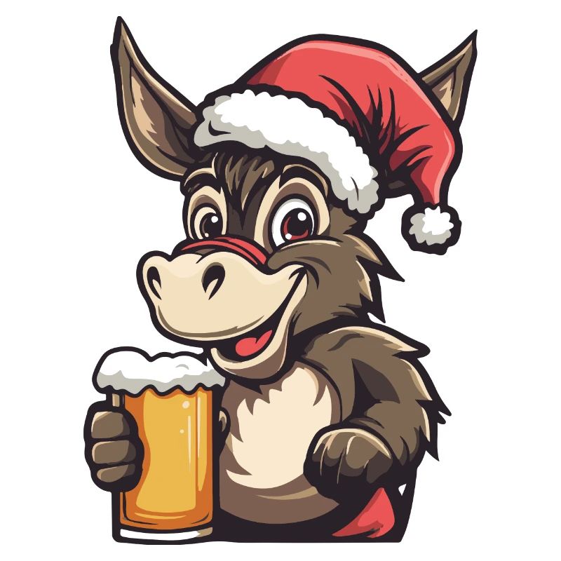 Bière de Noël d’âne