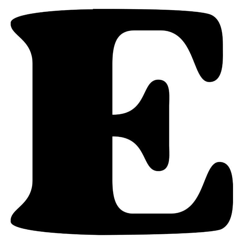 Letter e