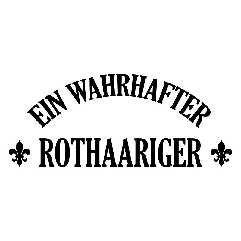 Rothaariger Rothaarige Rothaarig Rot Rotschopf
