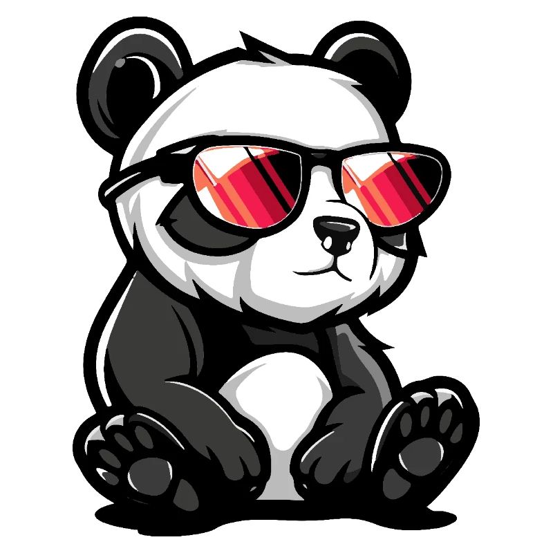 Bande dessinée cool panda
