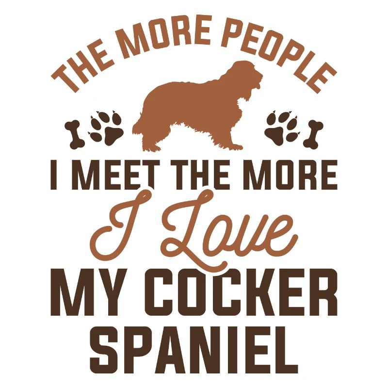 Ich liebe meinen Cocker Spaniel
