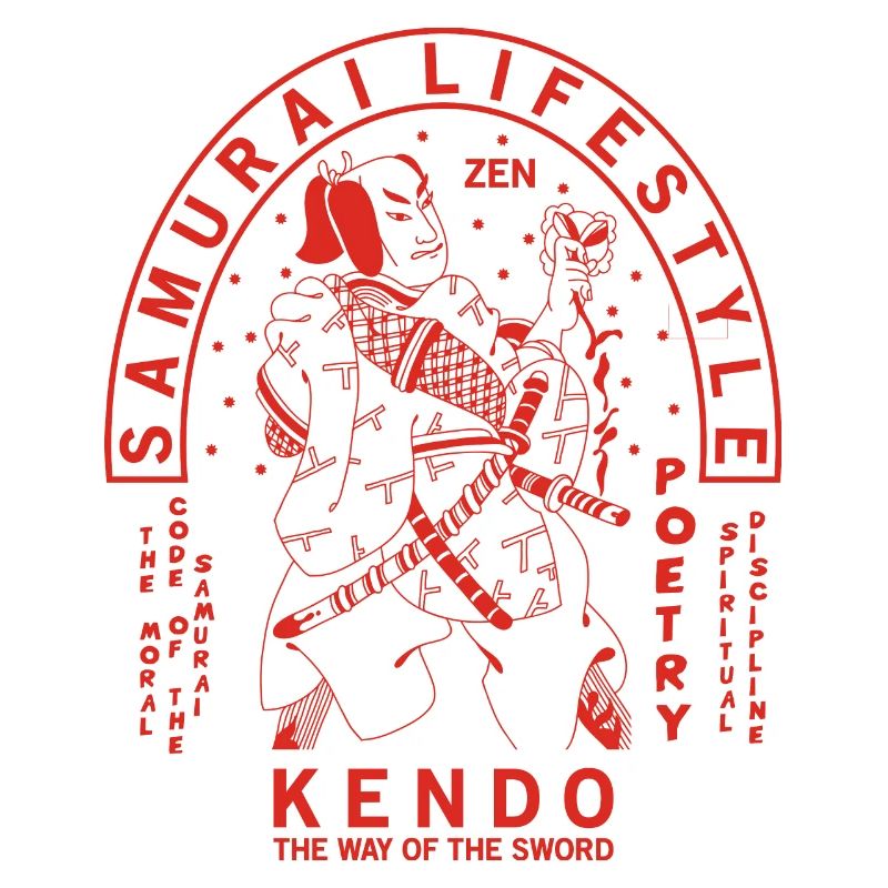 Samurai Japanese Graphic