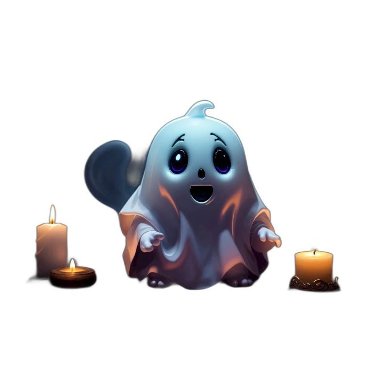Conception de fantômes mignons