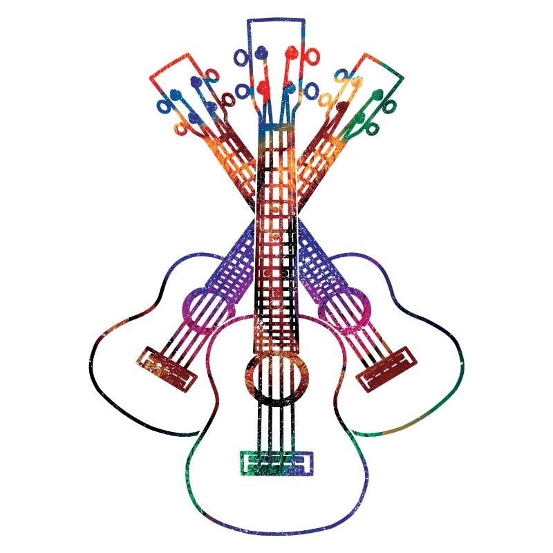 Lineart ukulélé