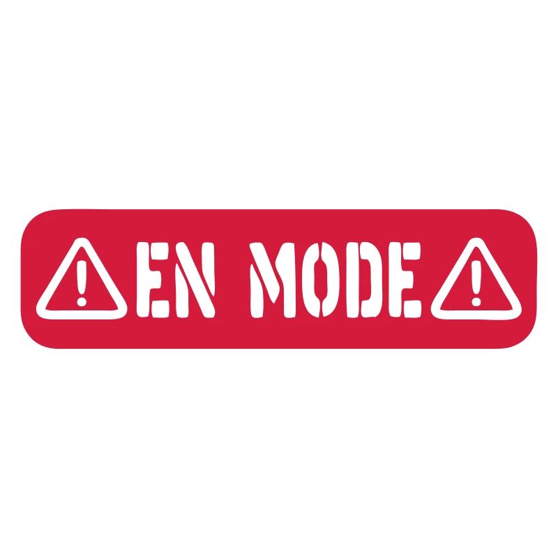 panneau danger en mode 2