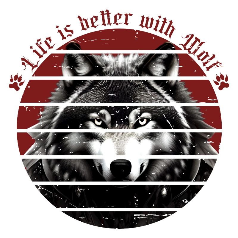 Life is better with wolves