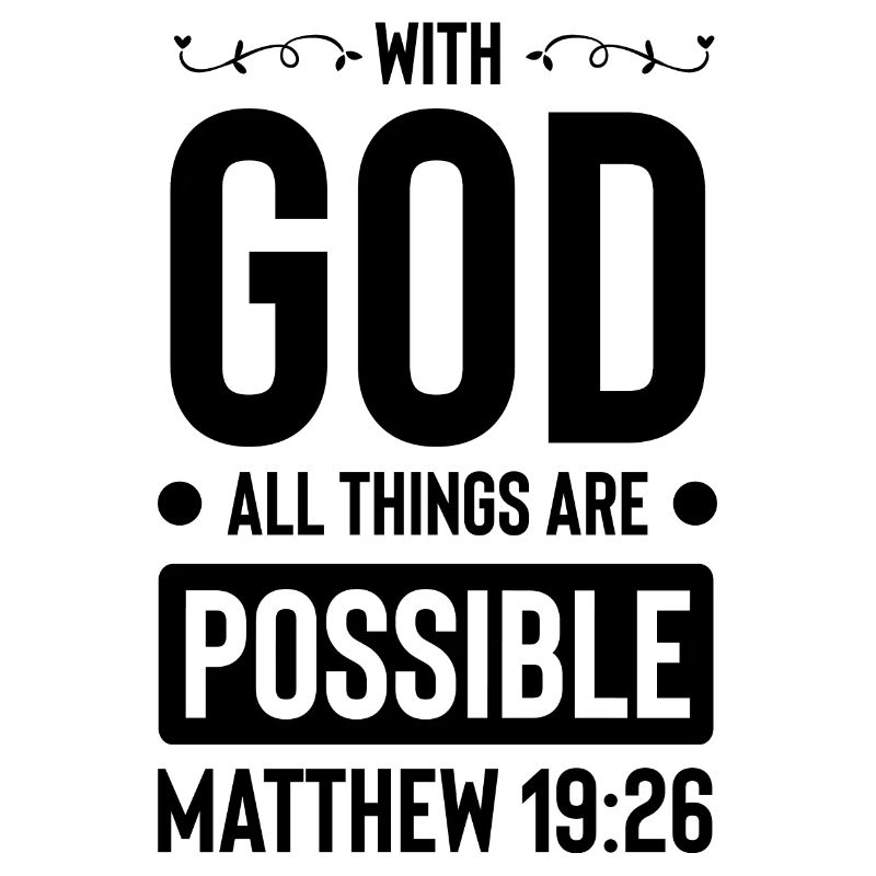 God All Is Possible Bible
