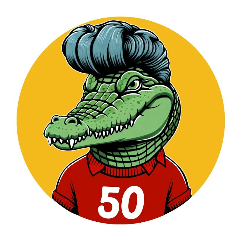 Crocodile rockabilly