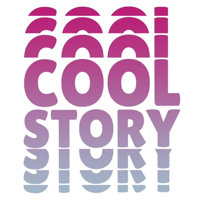 Cool story text gift idea