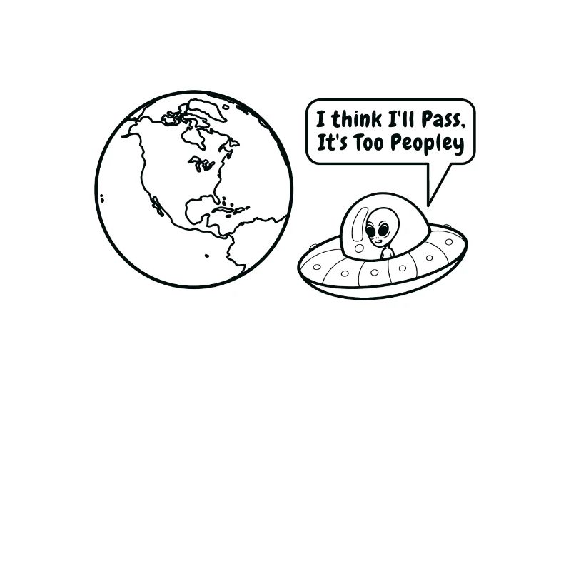 Space Alien Astronomy Alien Spaceship Comic