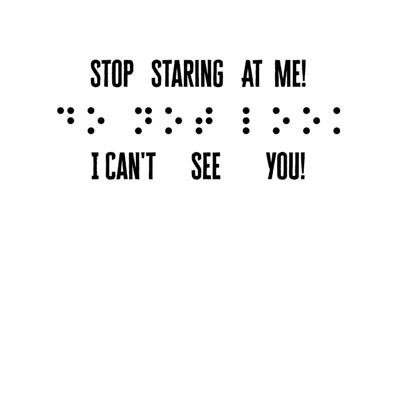 Braille Blind Blindness Awareness Visually