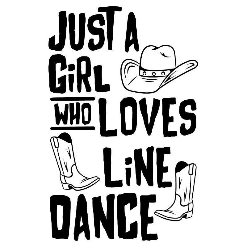 Danseur Danse Linedance Country Musique Cadeau