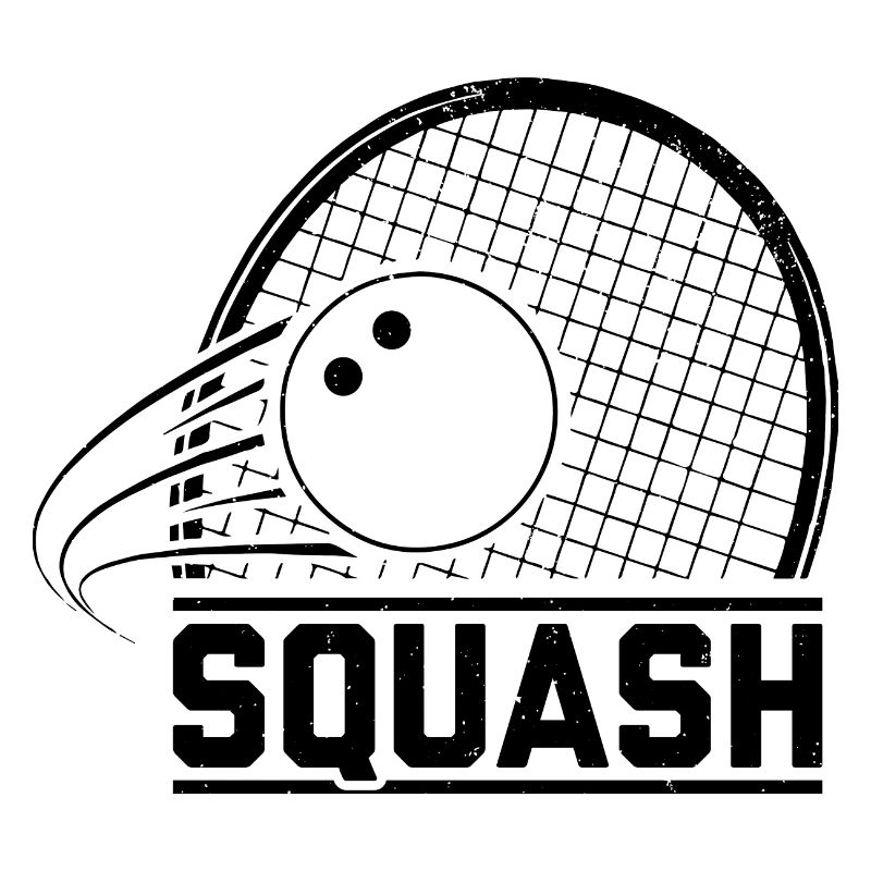 Squash Spieler | Sport Coach Squasher Geschenkidee
