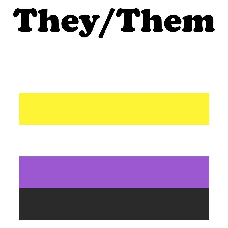 Non Binary Flag They Them