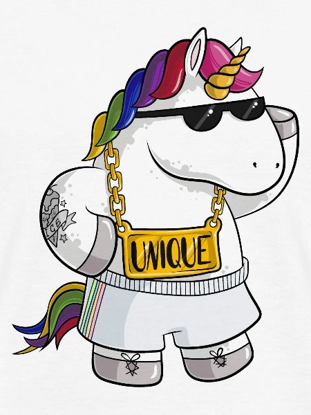 Unique Comic Einhorn