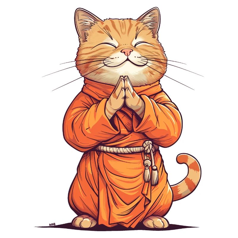Monk Kitten