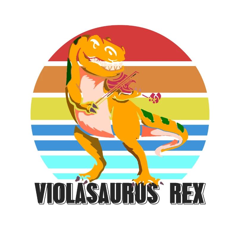 Bratsche Dinosaurier