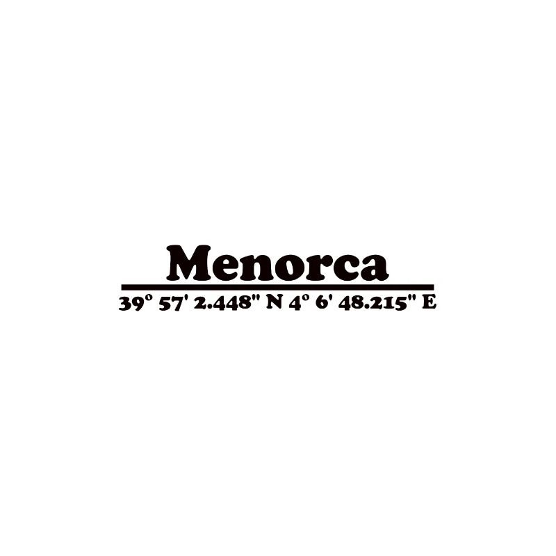 Menorca coordinates