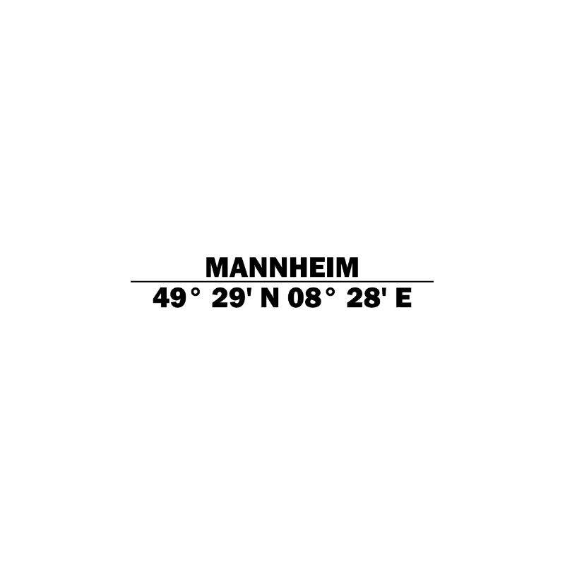 Coordonnées de Mannheim