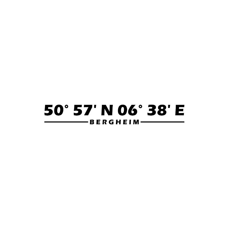Bergheim coordinates