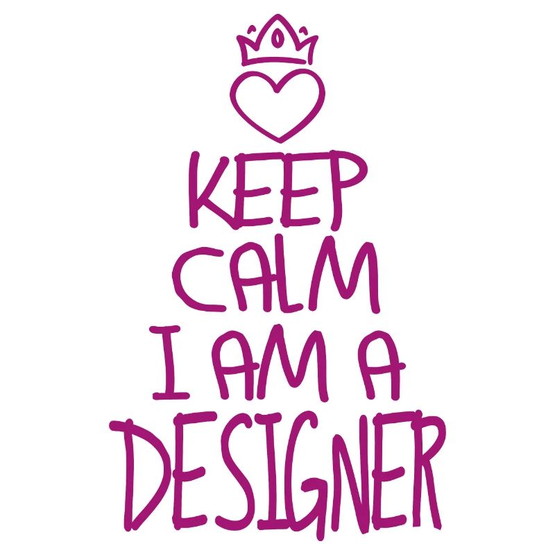 Keep Calm Designer cool Designer Geschenk
