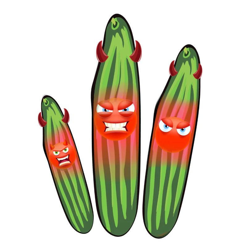 Angry cucumber, cucumbers, comic, cucumber