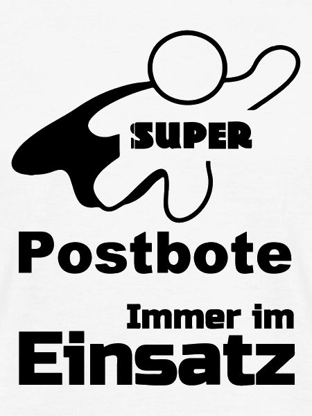 Super Postbote Geschenk