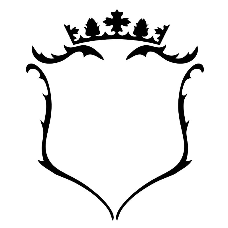 A crest with crown